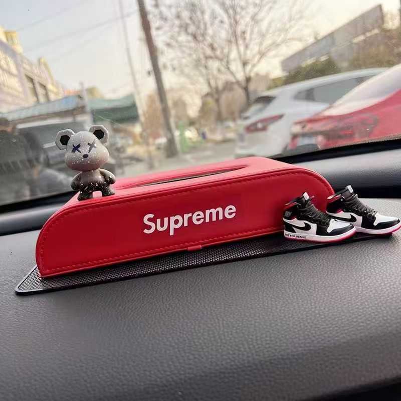 大容量 な Supreme 車載 ティッシュボックス