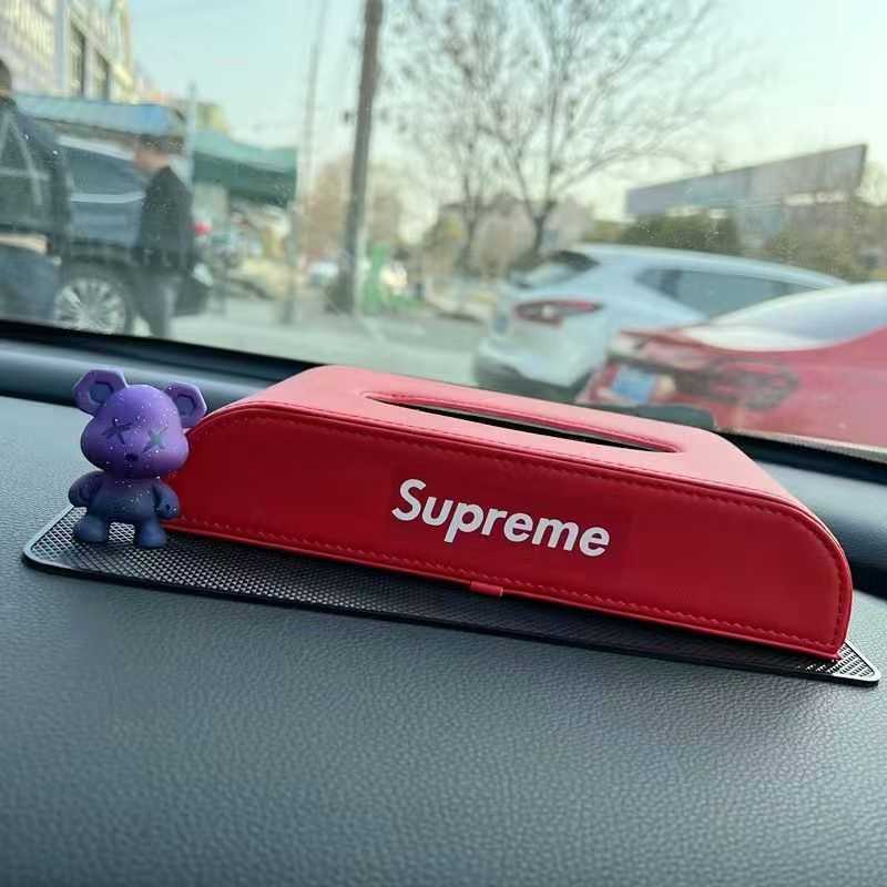 高品質 Supreme ティッシュ ケース