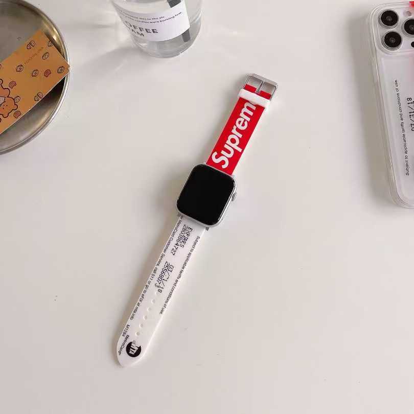 Supreme iphone Watch6/5/4専用交換ベルト